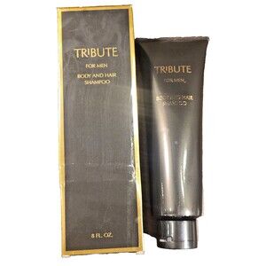 Vintage Mary Kay Tribute for Men Body and Hair Shampoo 8 oz NIB NOS Multi Avail